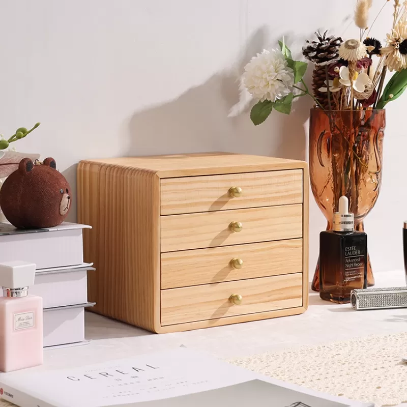 1/2/3/4/5/6 Layers Custom Luxury Large Wooden Jewelry Box Necklace Ring Earring Case Storage Organizer