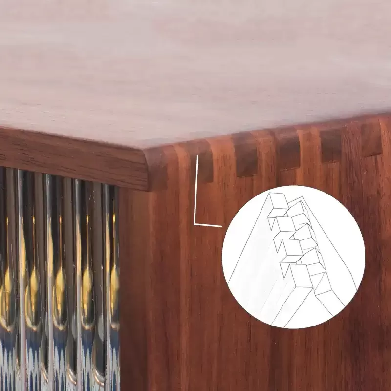 100% Natural Solid Wood – Eco-Friendly & Safe