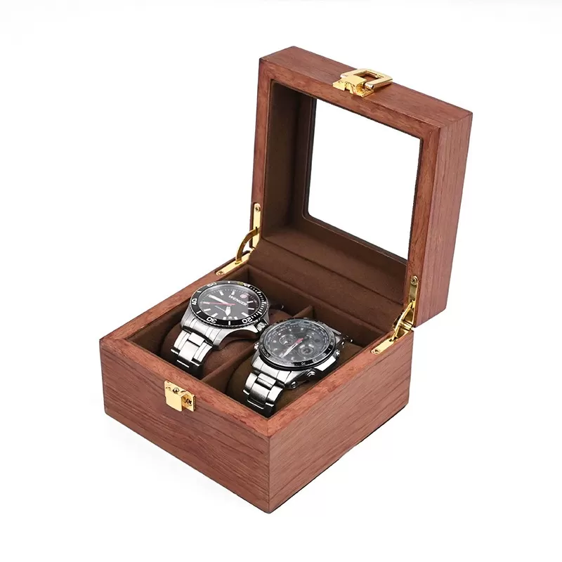 Wholesale Custom Wooden Storage Box Rings Earrings Jewelry Watch Display Organizer