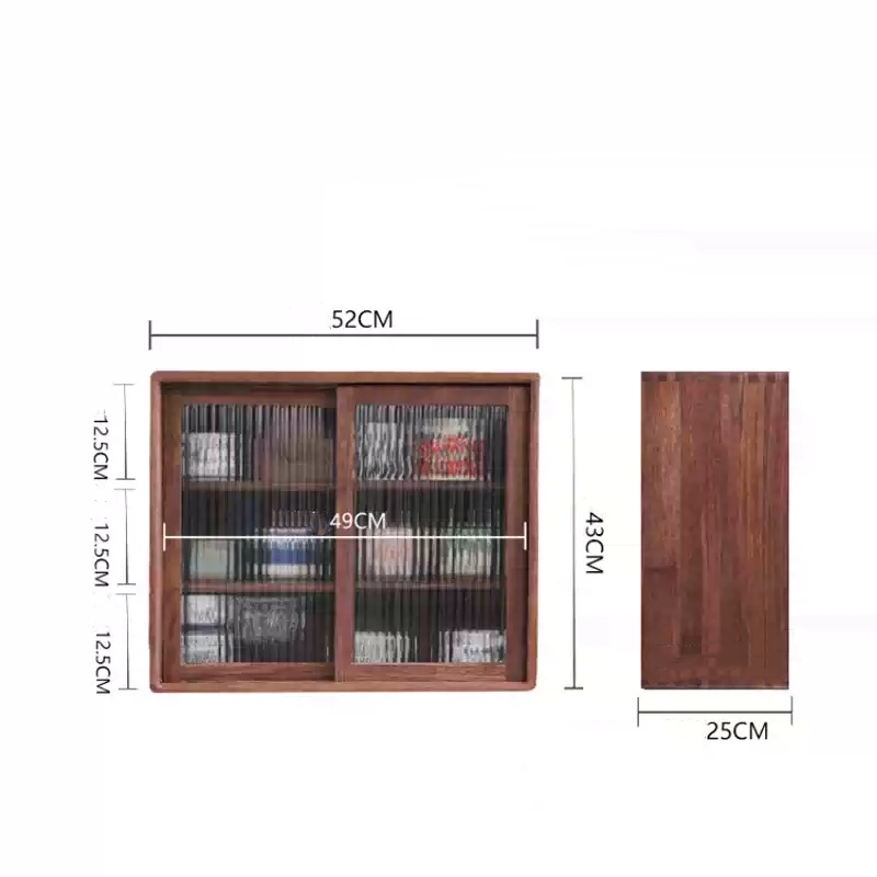 Modern solid Wooden Display Organizer For Kitchen Storage Mugs